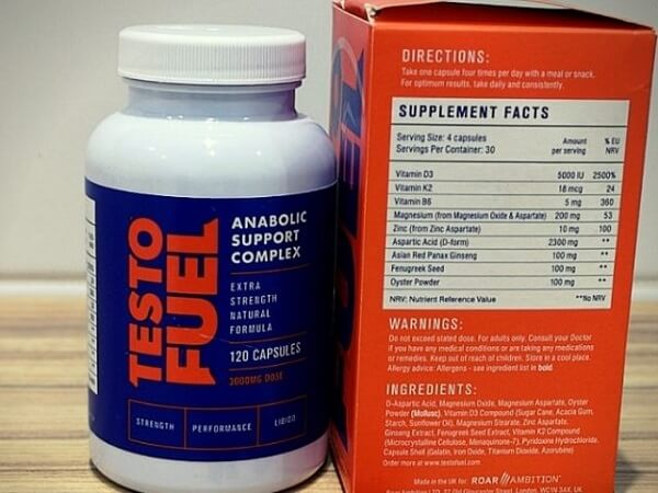 TestoFuel Ingredients