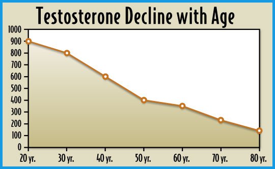 Testosterone Levels by Age