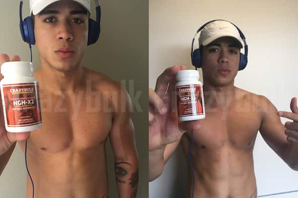 HGH X2 Before and After