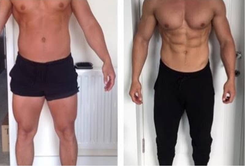crazy nutrition mass gainer before and after pictures